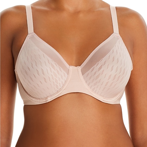 WACOAL Elevated Allure Underwire Bra Style #855336 Size 34DDD Rose Dust - Picture 3 of 8